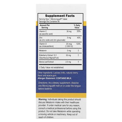Die ultimative Quelle, Schlaf & Immun, 90 MicroLingual® Instant löst sich