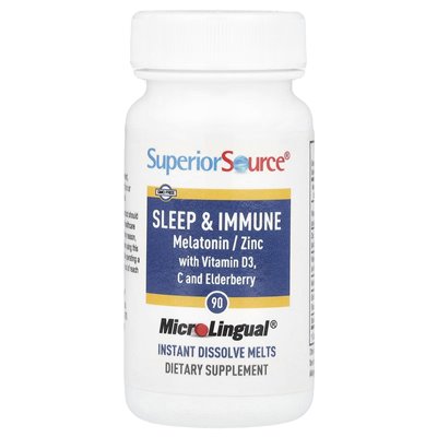 Die ultimative Quelle, Schlaf & Immun, 90 MicroLingual® Instant löst sich
