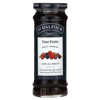 St. Dalfour, Four Fruits, 10 oz (284 g)
