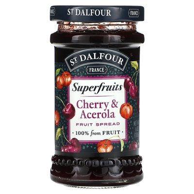St. Dalfour, Superfruits, Fruchtaufstrich, Kirsche & Acerola, 6 oz (170 g)