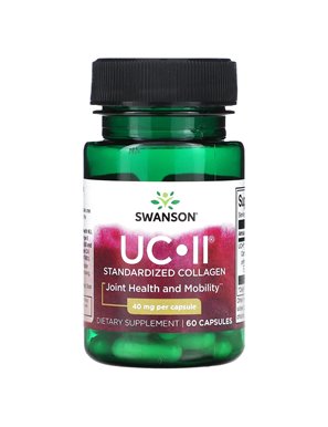 Swanson, UC-II, Standaryzowana Kolagen, 40 mg, 60 Kapsułek