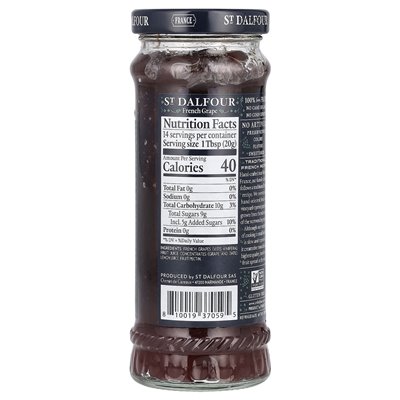 St. Dalfour, francuskie owoce winogronowe, 10 uncji (284 g) St. Dalfour, francuskie owoce winogronowe, 10 uncji (284 g)
