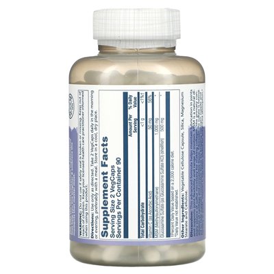 Solaray, MSM und Glucosamin, 180 pflanzliche Kapseln