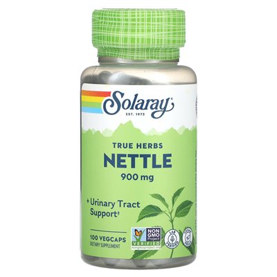 Solaray, True Herbs Pokrzywa, 900 mg, 100 Vegcaps
