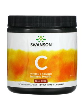 Swanson, Vitamin C Powder, 16 oz (454 g) Swanson, Vitamin C Powder, 16 oz (454 g)