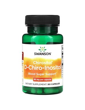 Swanson, Chirositol D-Chiro-Inositol, 85 mg, 60 Capsules Swanson, Chirositol D-Chiro-Inositol, 85 mg, 60 Capsules