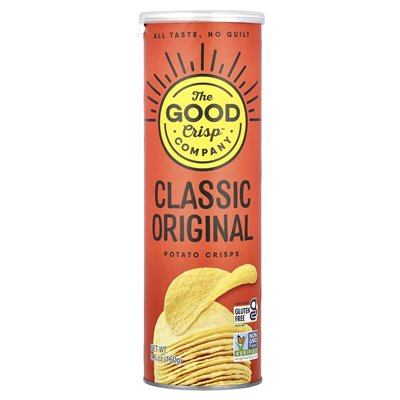 The Good Crisp Company, Ziemniak Crisps, Classic Original, 5,6 uncji (160 g) The Good Crisp Company, Ziemniak Crisps, Classic Original, 5,6 uncji (160 g)