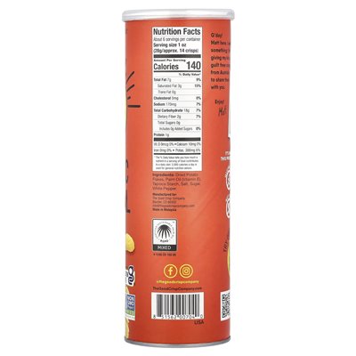 The Good Crisp Company, Ziemniak Crisps, Classic Original, 5,6 uncji (160 g)