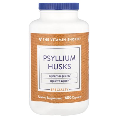 The Vitamin Shoppe, łuski Psyllium, 720 mg, 600 kapsułek