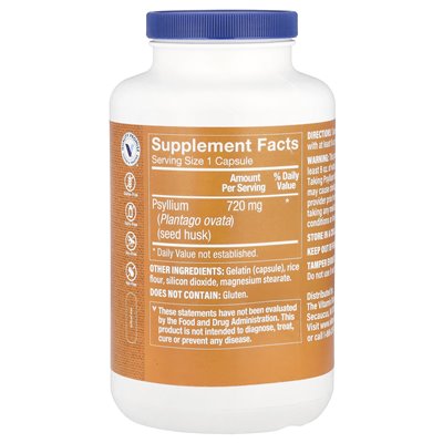 The Vitamin Shoppe, łuski Psyllium, 720 mg, 600 kapsułek