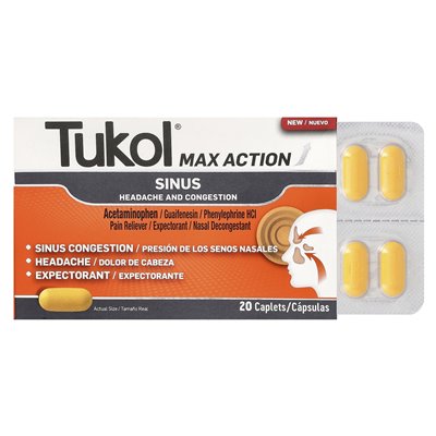 Tukol, Max Action, Sinus, 20 kapleczek