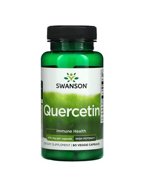 Swanson, Quercetin, hochwirksam, 475 mg, 60 vegetarische Kapseln Swanson, Quercetin, hochwirksam, 475 mg, 60 vegetarische Kapseln