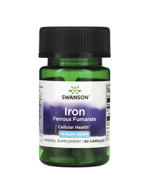 Swanson, Eisenfumarat, 18 mg, 60 Kapseln