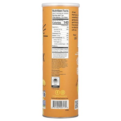 The Good Crisp Company, Ziemniak Crisps, Outback BBQ, 5,6 uncji (160 g)