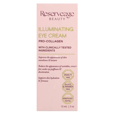 Reserveage Beauty, oświetlający krem pod oczy, 0,5 uncji (15 ml) Reserveage Beauty, oświetlający krem pod oczy, 0,5 uncji (15 ml)