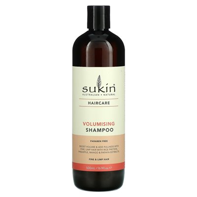 SUKIN, Szampon Volumizing, Fine and Lotp Hair, 16,9 Fl Oz (500 ml) SUKIN, Szampon Volumizing, Fine and Lotp Hair, 16,9 Fl Oz (500 ml)