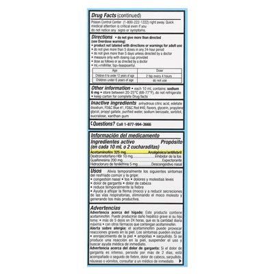 Tukol, Dziecięcy, Cold &amp Flu, w wieku 6-11, jagody, 4 fl oz (118 ml)
