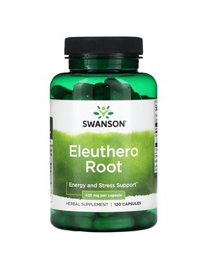 Swanson, Eleuthero-Rinde, 425 mg, 120 Kapseln