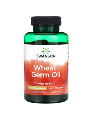 Swanson, Olej z Nasion Pszenicy, 1,130 mg, 60 Softgeli Swanson, Olej z Nasion Pszenicy, 1,130 mg, 60 Softgeli
