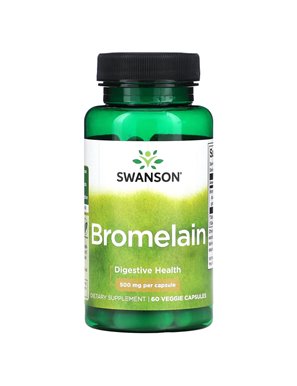 Swanson, Bromelain, 500mg, 60 Vegetarian Capsules