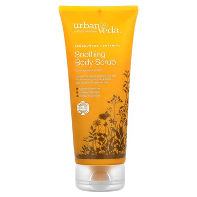 Urban Veda, kojący zarośla ciała, botanika z drzewa sandałowego, 6,8 fl oz (200 ml) Urban Veda, kojący zarośla ciała, botanika z drzewa sandałowego, 6,8 fl oz (200 ml)