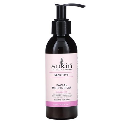 Sukin, Feuchtigkeitscreme fürs Gesicht, empfindlich, 4,23 Fl Oz (125 ml)