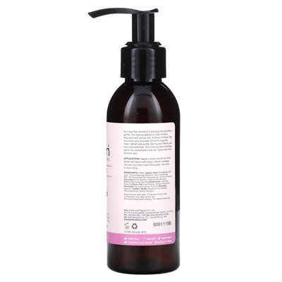 SUKIN, GEL CLEATING, sensitiv, 4,23 Fl Oz (125 ml)