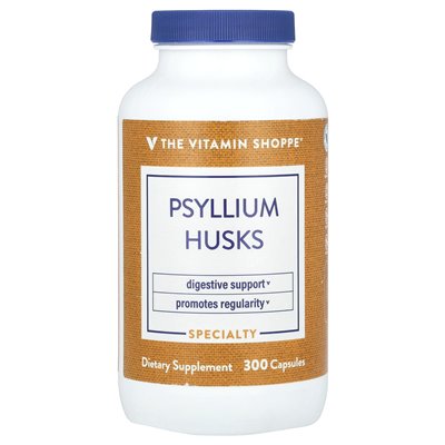 The Vitamin Shoppe, łuski psyllium, 720 mg, 300 kapsułek
