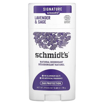 Schmidt's, Naturalny Dezodorant, Lawenda i Szalwia, 2.65 uncji (75 g) Schmidt's, Naturalny Dezodorant, Lawenda i Szalwia, 2.65 uncji (75 g)