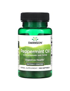 Swanson, Mental Oil with Rosemary and Thyme, 100 Softgels
