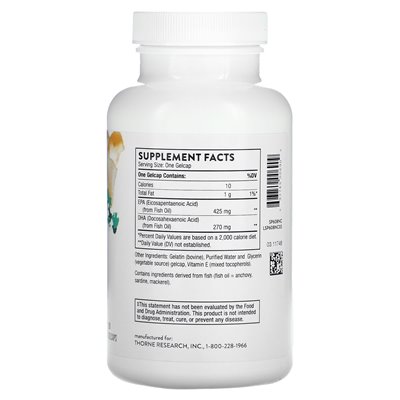 Thorne, Super EPA, 90 gelcaps