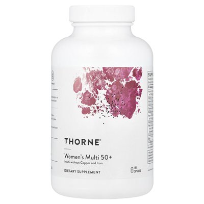 Thorne, Women's Multi 50+, 180 kapsułek