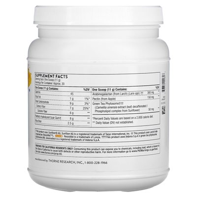 Thorne, Fibermend, 11,6 uncji (330 g)