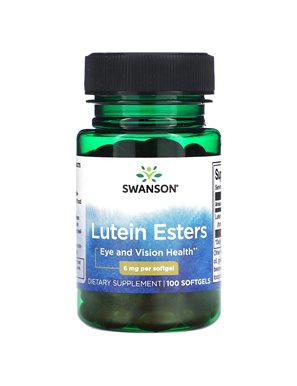 Swanson, Lutein Esters, 6 mg, 100 Softgels Swanson, Lutein Esters, 6 mg, 100 Softgels