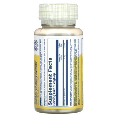 Solaray, Timed Release, Vitamin B-6, 50 mg , 60 VegCaps Solaray, Timed Release, Vitamin B-6, 50 mg , 60 VegCaps