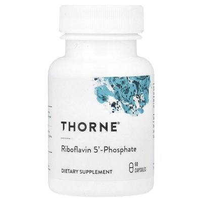 Thorne, fosforan ryboflawiny 5 ', 60 kapsułek