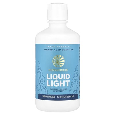 Sunwarrior, ciekłe światło, kompleks kwasu fulwowego, 32 fl Oz (946,3 ml) Sunwarrior, ciekłe światło, kompleks kwasu fulwowego, 32 fl Oz (946,3 ml)