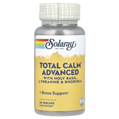 Solaray, Total Calm ™ Advanced, 60 Vegcaps