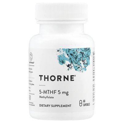 Thorne, 5-MTHF, 5 mg, 60 kapsułek Thorne, 5-MTHF, 5 mg, 60 kapsułek