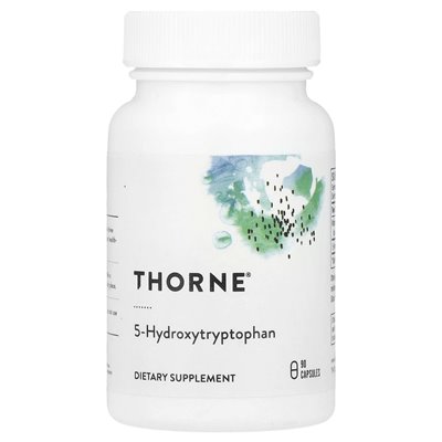 Thorne, 5-Hydroxytryptophan, 90 kapsułek Thorne, 5-Hydroxytryptophan, 90 kapsułek