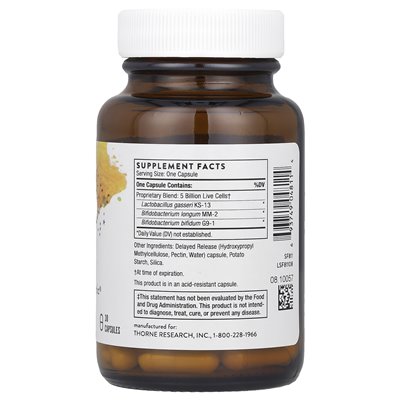 Thorne, Floramend Prime Probiotic®, 30 kapsułek Thorne, Floramend Prime Probiotic®, 30 kapsułek