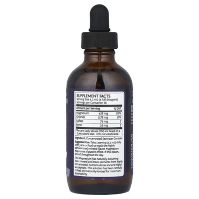 Sunwarrior, Magnesium, 4 fl. oz. (118 ml)