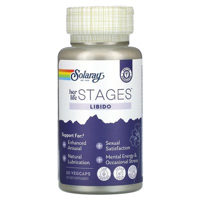 Solaray, ihre Lebensphasen, Libido, 60 vegetarische Kapseln