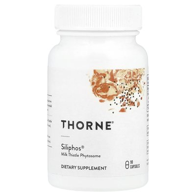 Thorne, Siliphos®, Phytosom mit Thettle-Milch, 90 Kapseln