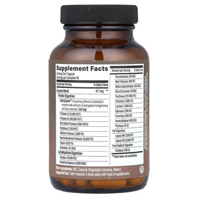 Sunwarrior Digestive Enzymes Enzorb 90 Vegan Capsules