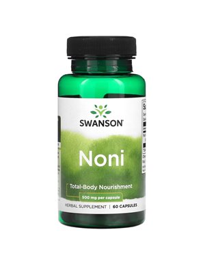 Swanson, Noni, 500 mg, 60 Kapsułek Swanson, Noni, 500 mg, 60 Kapsułek