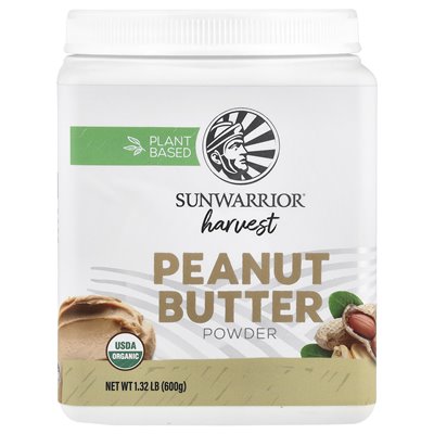 Sunwarrior, Harvest, Peanut Butter Powder, 1.32 lbs (600 g)