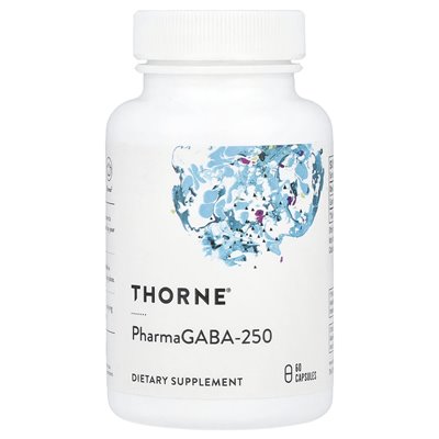 Thorne, Pharmagaba-250, 60 kapsułek Thorne, Pharmagaba-250, 60 kapsułek