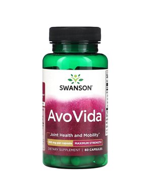 Swanson, AvoVida, Maximum Strength, 300mg, 60 Capsules