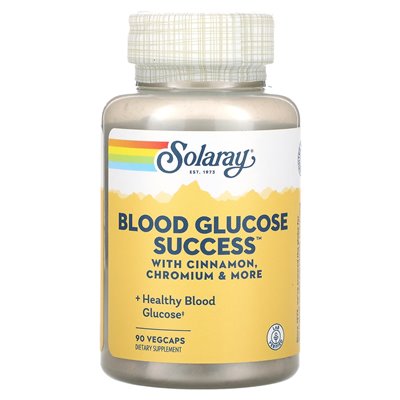 Solaray, Blutzucker-Erfolg, 90 vegetarische Kapseln